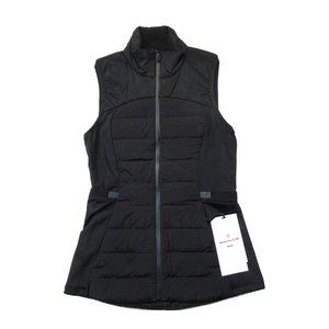 NWT Lululemon Down For It All Vest in Black 700-Fill-Power Goose Down 4